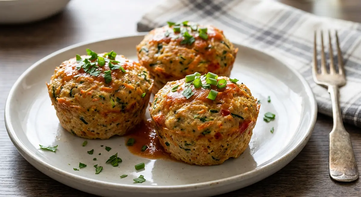 Hidden-Veggie Turkey Meatloaf Muffins